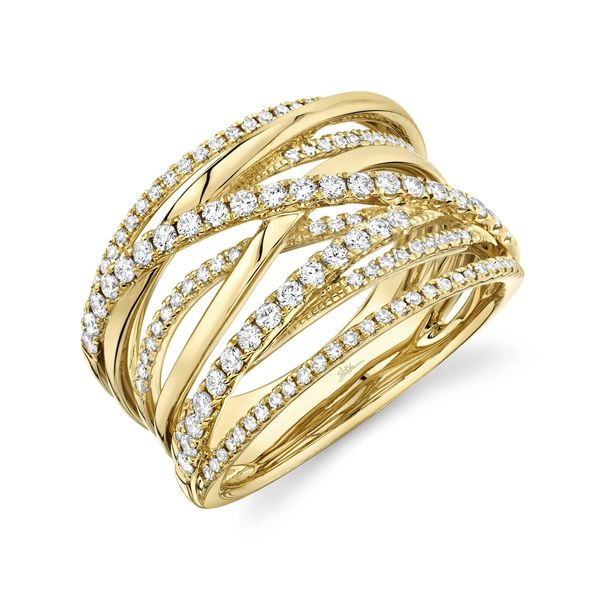 14k Yellow Gold Fashion Ring With 123 Diamonds Orin Jewelers Northville, MI