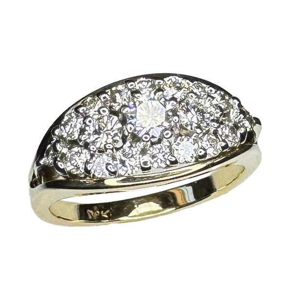 Estate Collection - 18K Yellow Gold Diamond Ring Orin Jewelers Northville, MI