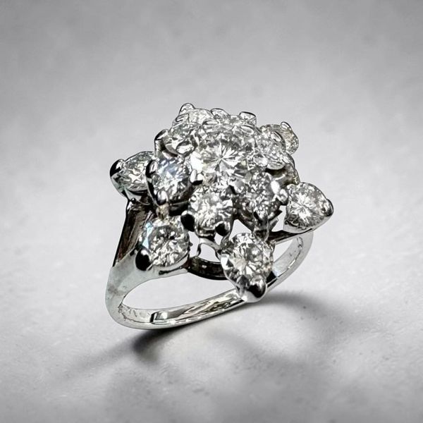 Estate Collection - 14K White Gold Diamond 