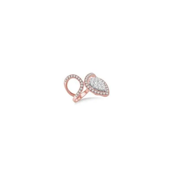 18k Rose Gold Diamond Fashion Ring Orin Jewelers Northville, MI