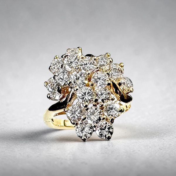 Estate Collection - 14K Yellow Gold Diamond 