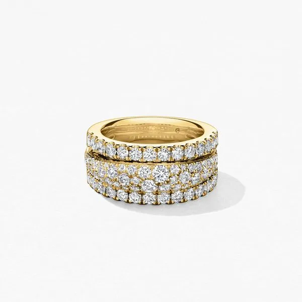 18k Yellow Gold Ring With 80 Diamonds Orin Jewelers Northville, MI