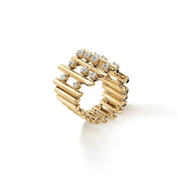 18K Yellow Gold Diamond Fashion Ring by Hearts on Fire Image 2 Orin Jewelers Northville, MI