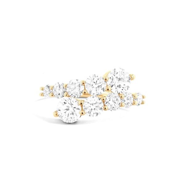 18K Yellow Gold Fashion Ring With 10 Diamonds Orin Jewelers Northville, MI