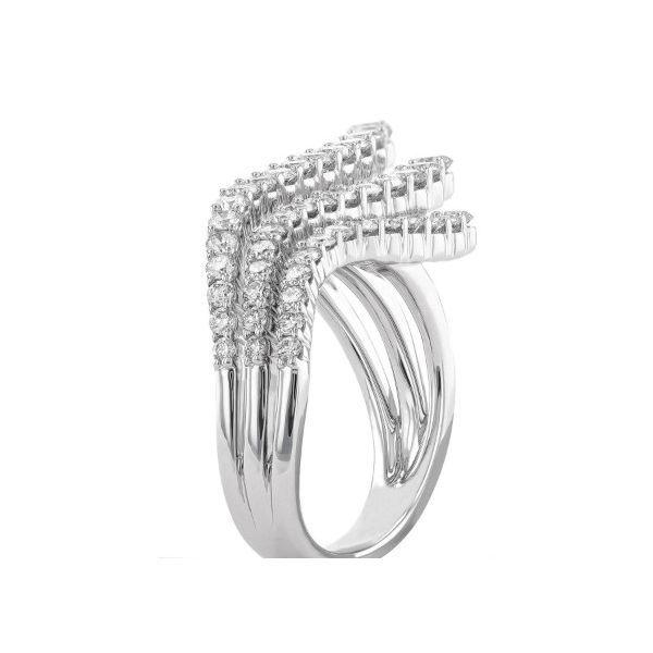 18K White Gold Fashion Ring With 45 Diamonds Image 3 Orin Jewelers Northville, MI