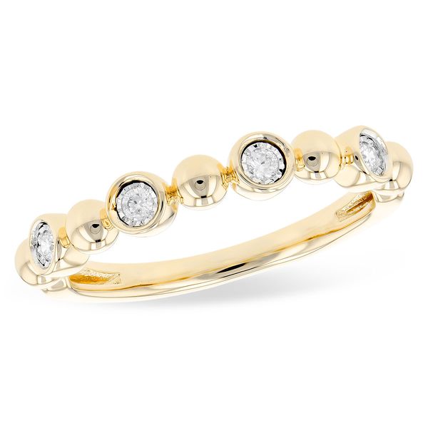 14k Yellow Gold Fashion Ring With 4 Diamonds Orin Jewelers Northville, MI