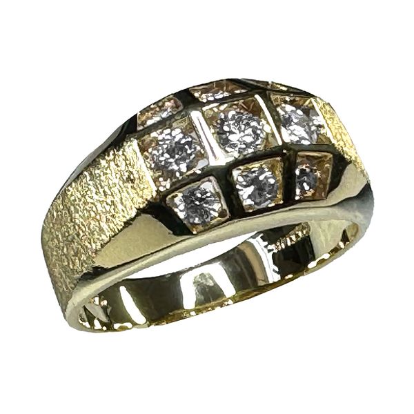 Estate Collection - 14K Yellow Gold Diamond Fashion Ring Orin Jewelers Northville, MI