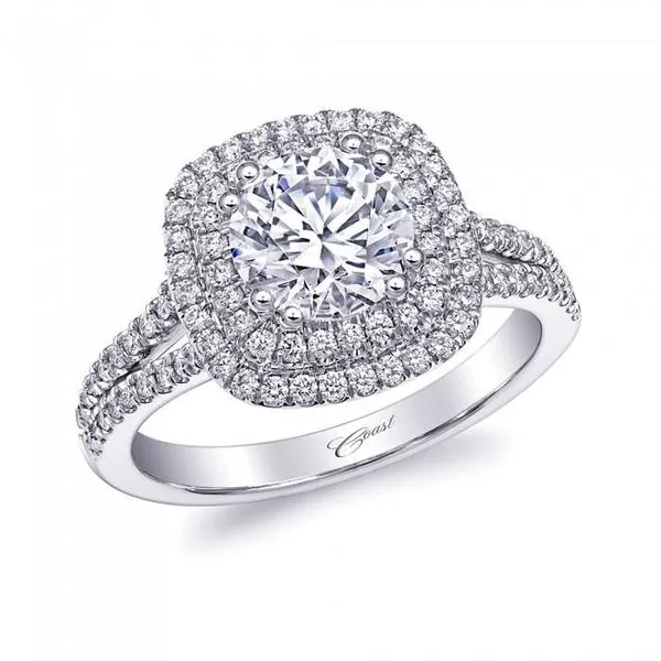 Lady's 14K White Gold Mounting W/97 Diamonds Orin Jewelers Northville, MI