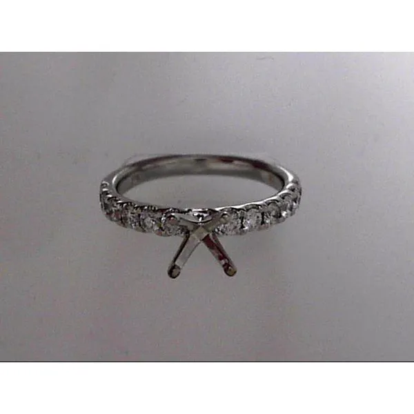 14 Karat Ring Mounting With 12 Diamonds Orin Jewelers Northville, MI