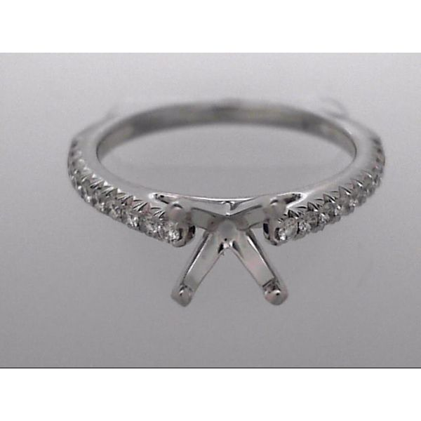 14 Karat Ring Mounting With 20 Diamonds Orin Jewelers Northville, MI