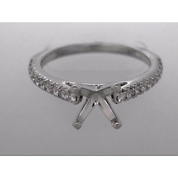 14 Karat Ring Mounting With 20 Diamonds Orin Jewelers Northville, MI