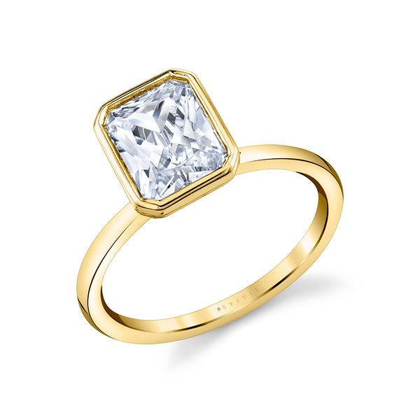 14K Yellow Gold Cliodhna Engagement Ring Mounting Orin Jewelers Northville, MI