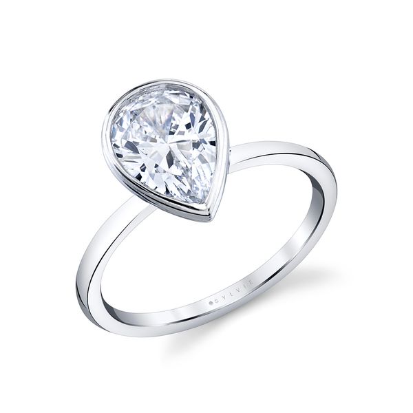 14K White Gold Cliodhna Engagement Ring Mounting Orin Jewelers Northville, MI