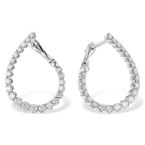 14k White Gold Fashion Earrings With 44 Diamonds Orin Jewelers Northville, MI