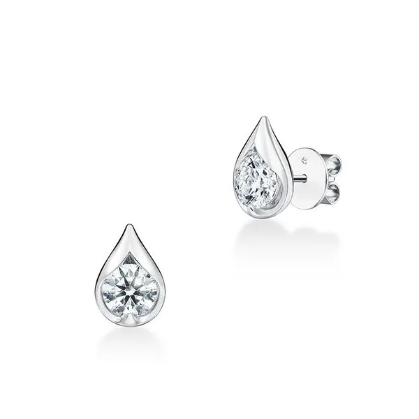 Diamond Droplet Studs Orin Jewelers Northville, MI