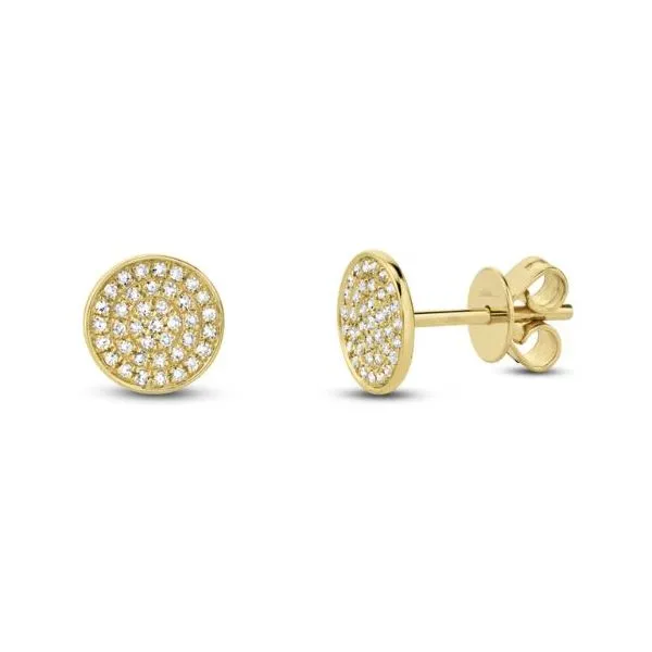 Diamond Pave Studs Orin Jewelers Northville, MI