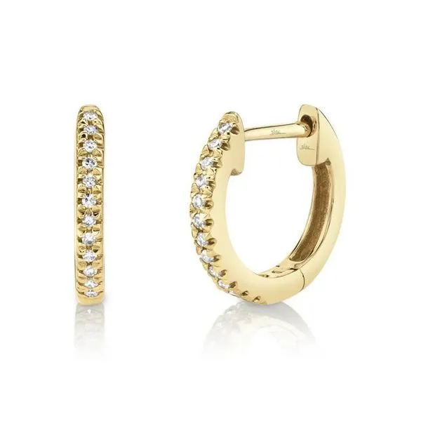Diamond Huggie Hoops Orin Jewelers Northville, MI