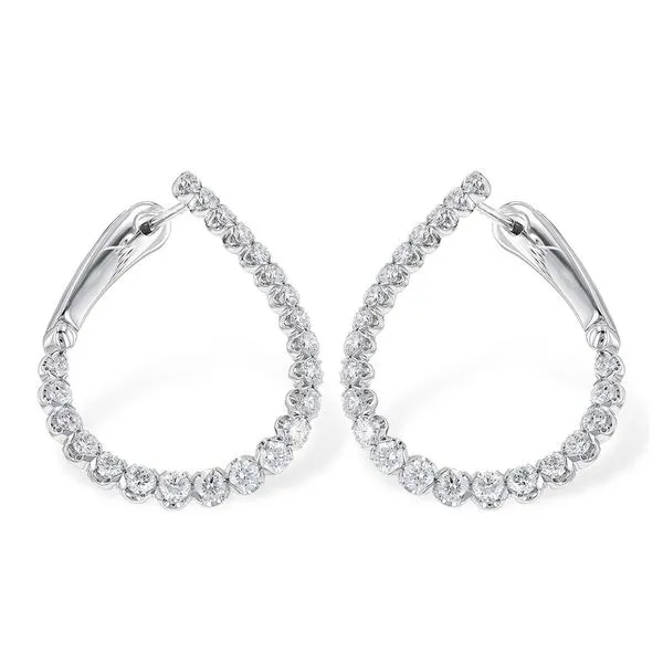 Diamond Teardrop Earrings Orin Jewelers Northville, MI