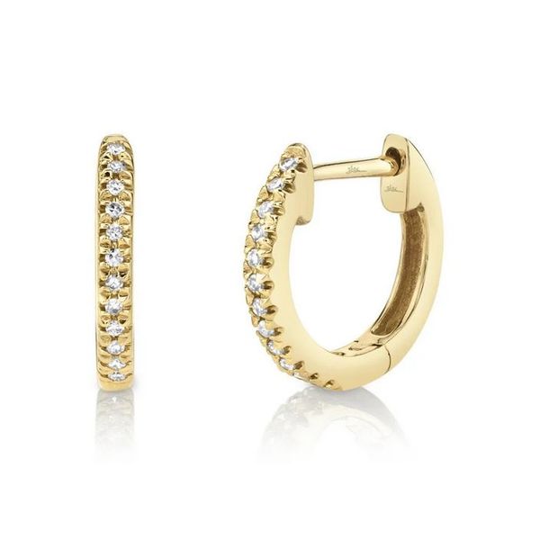 Diamond Huggie Hoops Orin Jewelers Northville, MI