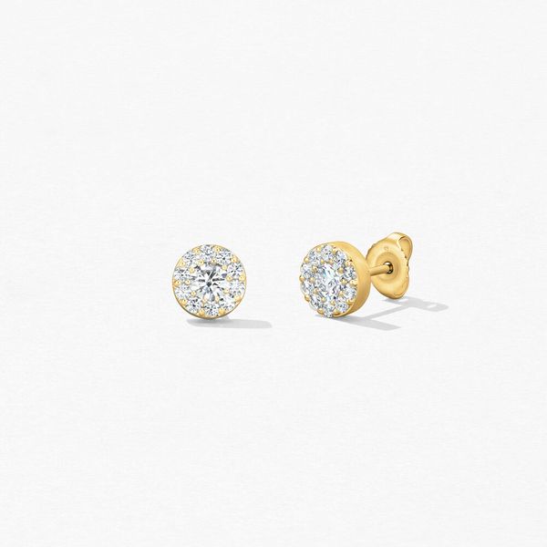 18K White Gold Fulfillment Earrings by Hearts On Fire Orin Jewelers Northville, MI