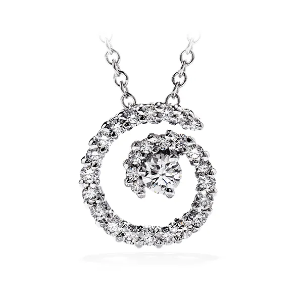 Lady's 18K White Gold Mystical Pendant w/28 Diamonds Orin Jewelers Northville, MI