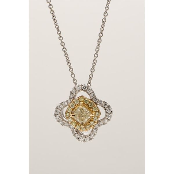 18k White Gold Pendant With 45 Diamonds Orin Jewelers Northville, MI