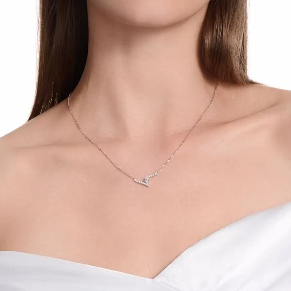 VELA CROSSOVER PENDANT by Hearts on Fire Image 3 Orin Jewelers Northville, MI