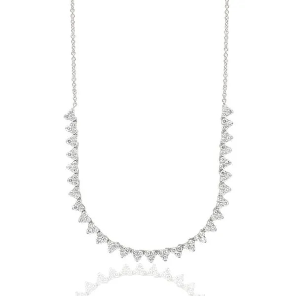 Diamond Adjustable Smile Necklace Orin Jewelers Northville, MI