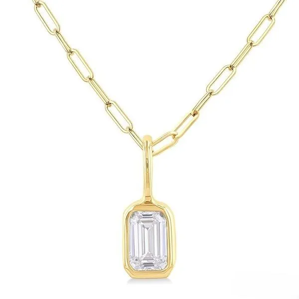14K Yellow Gold Pendant With One Diamond Orin Jewelers Northville, MI