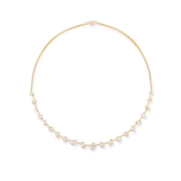 Couture Duchess Diamond Bezel Necklace Orin Jewelers Northville, MI