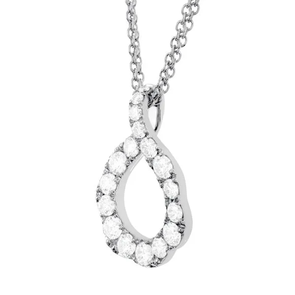 Lorelei Crescent Diamond Pendant Image 2 Orin Jewelers Northville, MI
