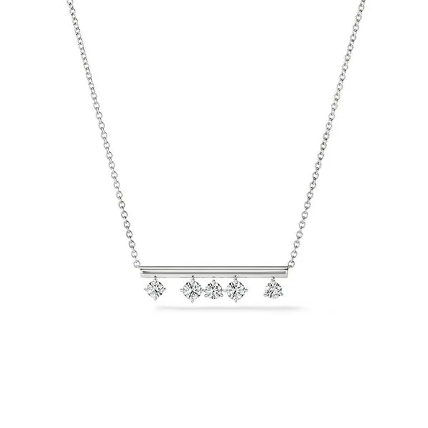 18K Yellow Gold Diamond Necklace by Hearts on Fire Orin Jewelers Northville, MI