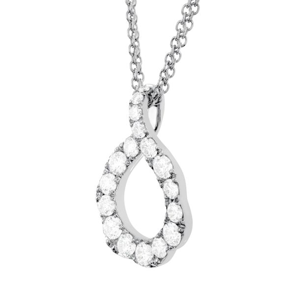 Lorelei Crescent Diamond Pendant Image 2 Orin Jewelers Northville, MI