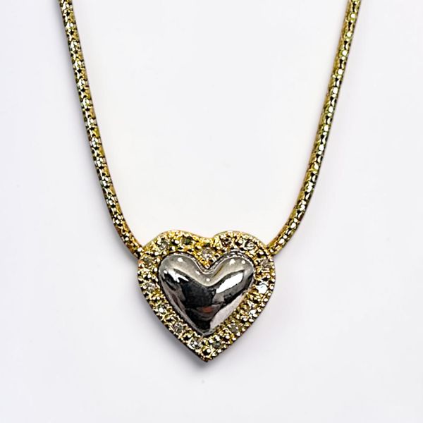 14K Diamond Heart Pendant Orin Jewelers Northville, MI