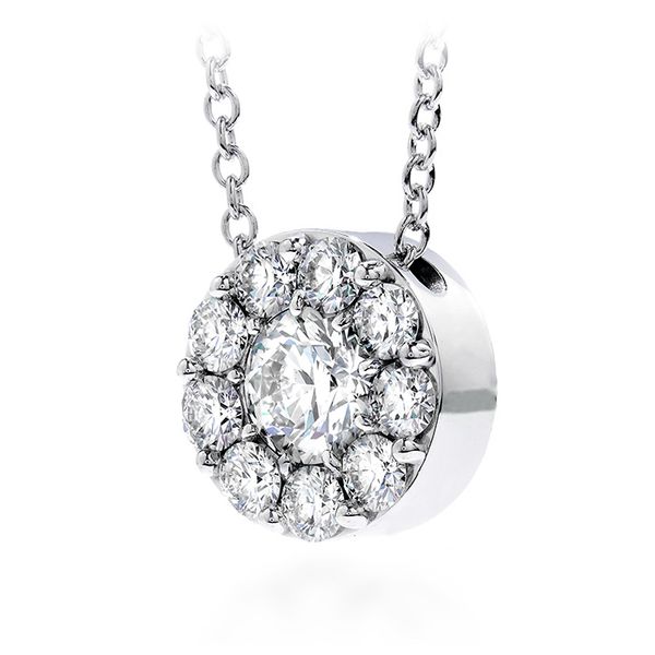 18K White Gold Fulfillment Diamond Necklace by Heart On Fire Image 2 Orin Jewelers Northville, MI