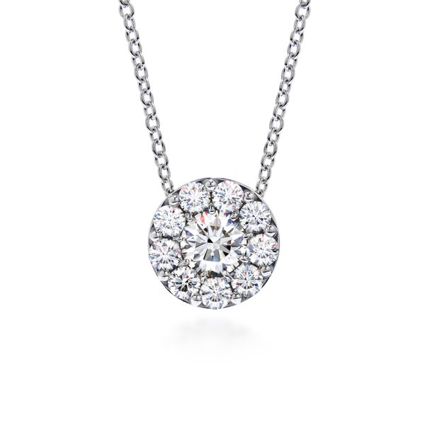 18K White Gold Fulfillment Diamond Necklace by Hearts On Fire Orin Jewelers Northville, MI