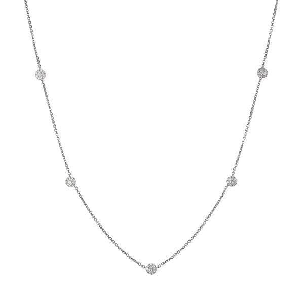 18k White Gold Necklace With 165 Diamonds Orin Jewelers Northville, MI
