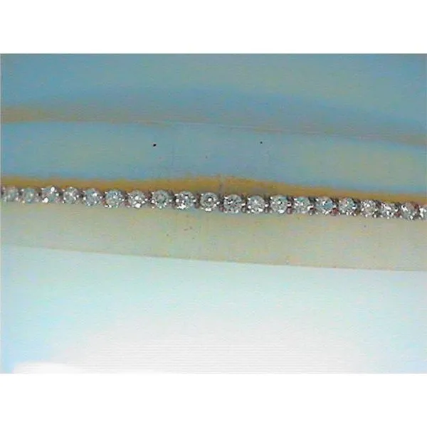 Lady's 14K White Gold Tennis Bracelet W/43 Diamonds Orin Jewelers Northville, MI