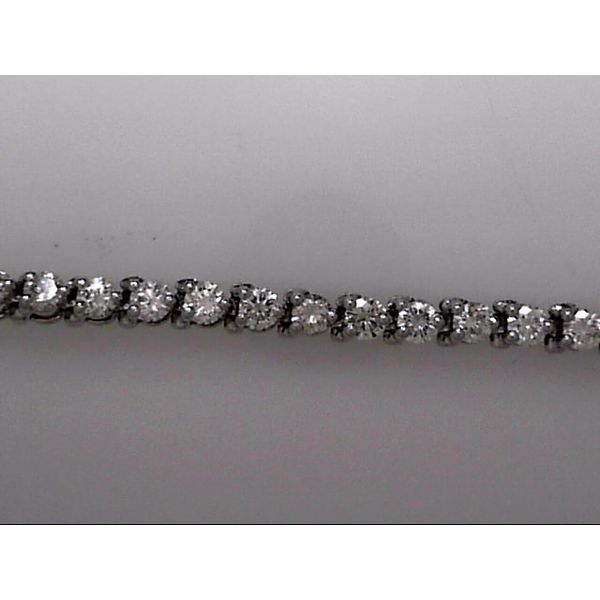 Lady's 14K White Gold Tennis Bracelet W/43 Diamonds Orin Jewelers Northville, MI