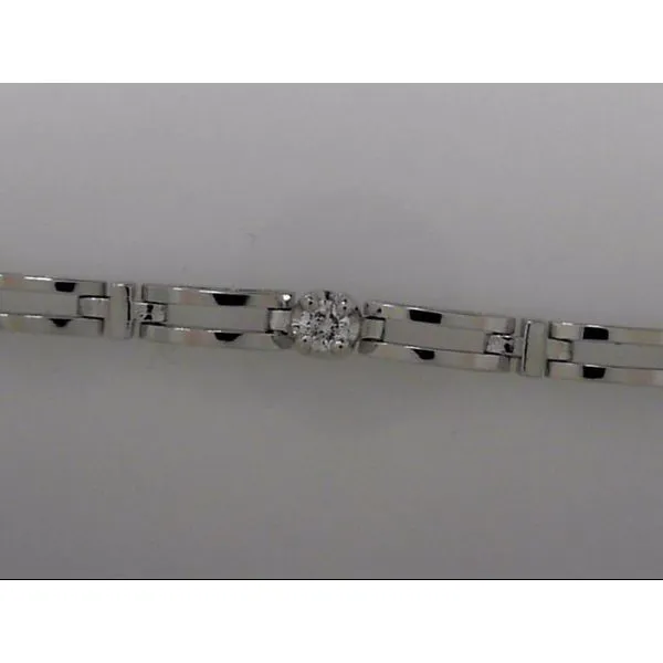 14k White Gold Diamond Bracelet Orin Jewelers Northville, MI