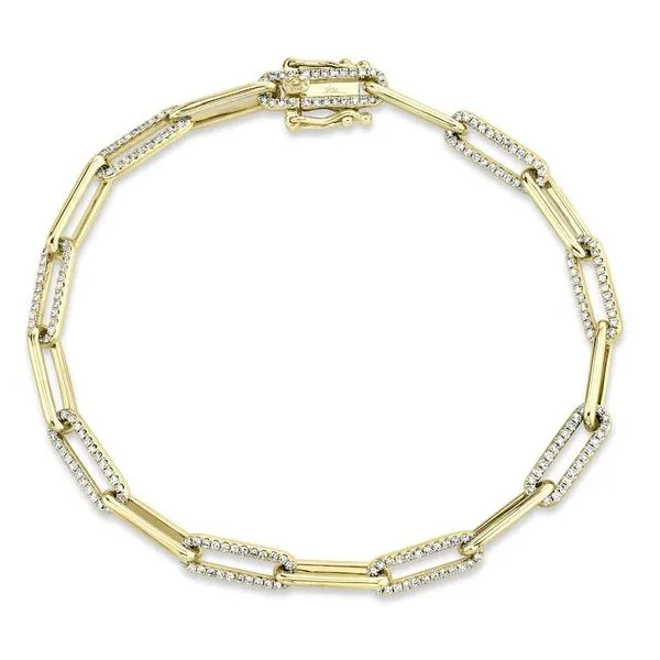 14k Yellow Gold Bracelet With 236 Diamonds Orin Jewelers Northville, MI