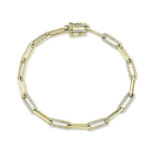 14k Yellow Gold Bracelet With 236 Diamonds Orin Jewelers Northville, MI