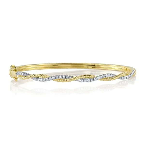 14k Yellow Gold Bracelet With 40 Diamonds Orin Jewelers Northville, MI