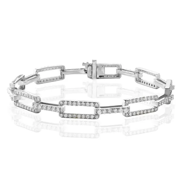 14K White Gold Bracelet With 192 Diamonds Orin Jewelers Northville, MI