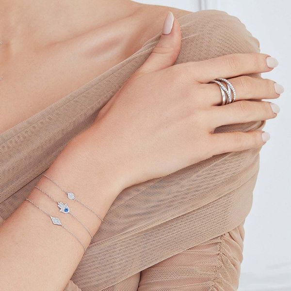 Diamond Pavé Bracelet Image 2 Orin Jewelers Northville, MI