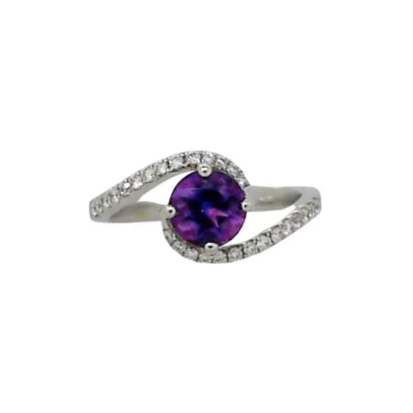 Amethyst and Diamond Ring Orin Jewelers Northville, MI