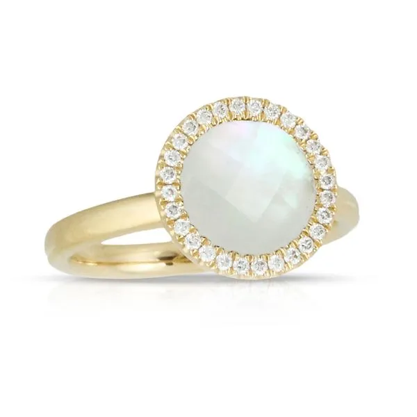 Mother-of-Pearl and Diamond Ring Orin Jewelers Northville, MI
