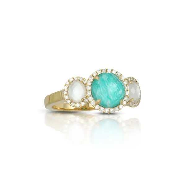Turquoise and Mother-of-Pearl Ring Orin Jewelers Northville, MI