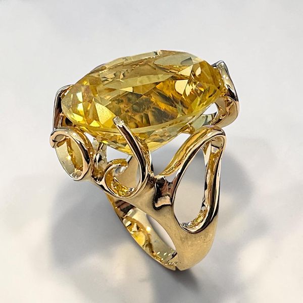 14K Citrine Ring Image 3 Orin Jewelers Northville, MI