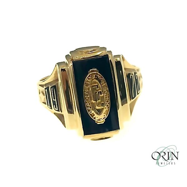 Estate - 10K Garden City HS 1977 Class Ring Orin Jewelers Northville, MI